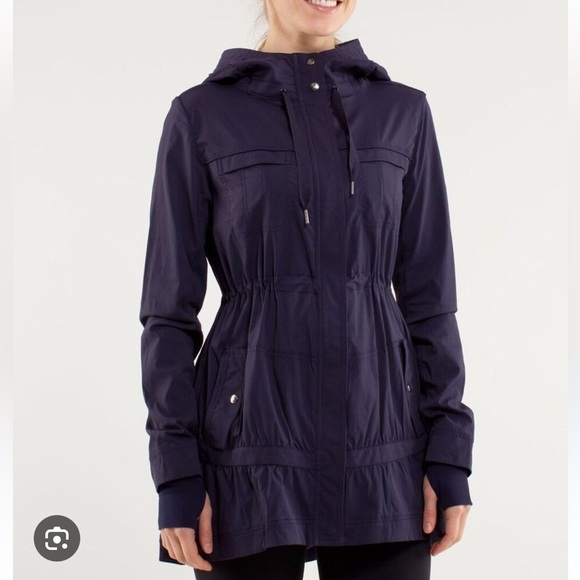 lululemon athletica Jackets & Blazers - Lululemon Women's Apres Practice Anorak Full Zip Hooded Jacket